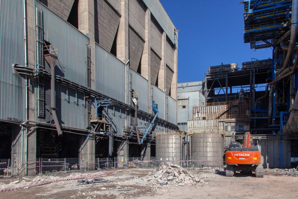 Desmantelamiento de la Central Térmica de La Robla. Naturgy. León 2022