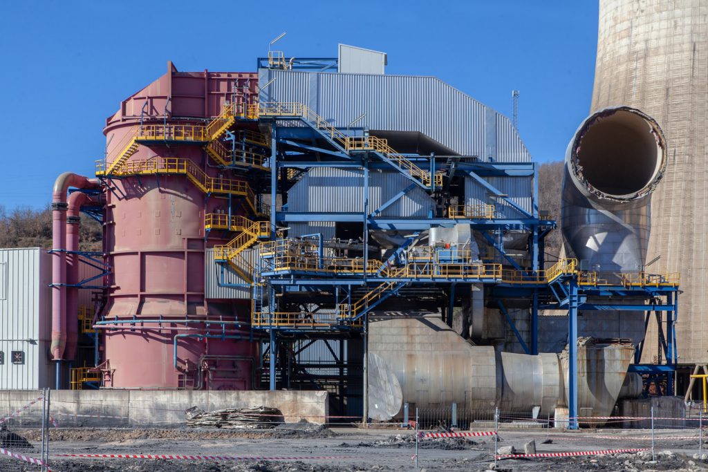 Desmantelamiento de la Central Térmica de La Robla. Naturgy. León 2022