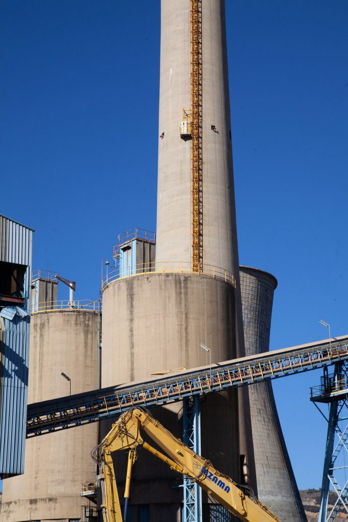 Desmantelamiento de la Central Térmica de La Robla. Naturgy. León 2022