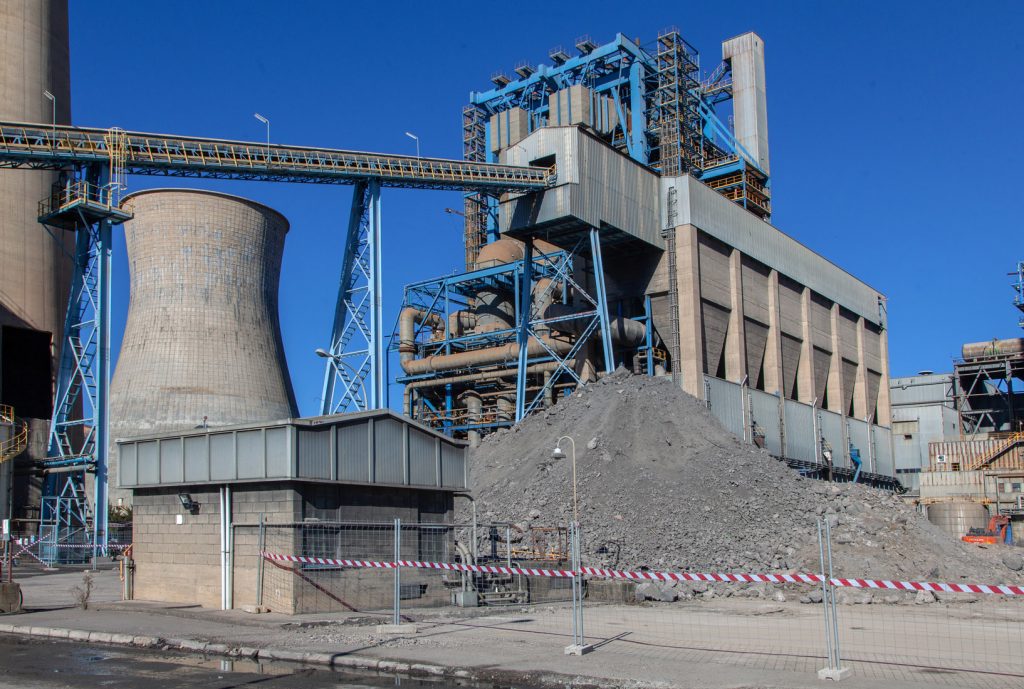 Desmantelamiento de la Central Térmica de La Robla. Naturgy. León 2022