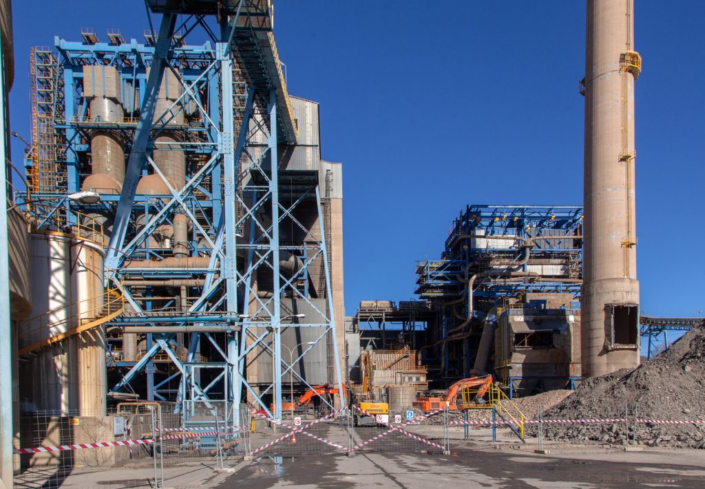Desmantelamiento de la Central Térmica de La Robla. Naturgy. León 2022