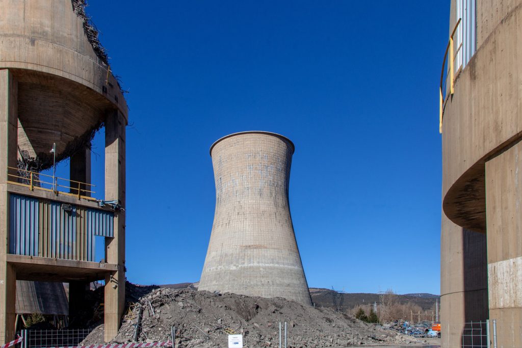 Desmantelamiento de la Central Térmica de La Robla. Naturgy. León 2022