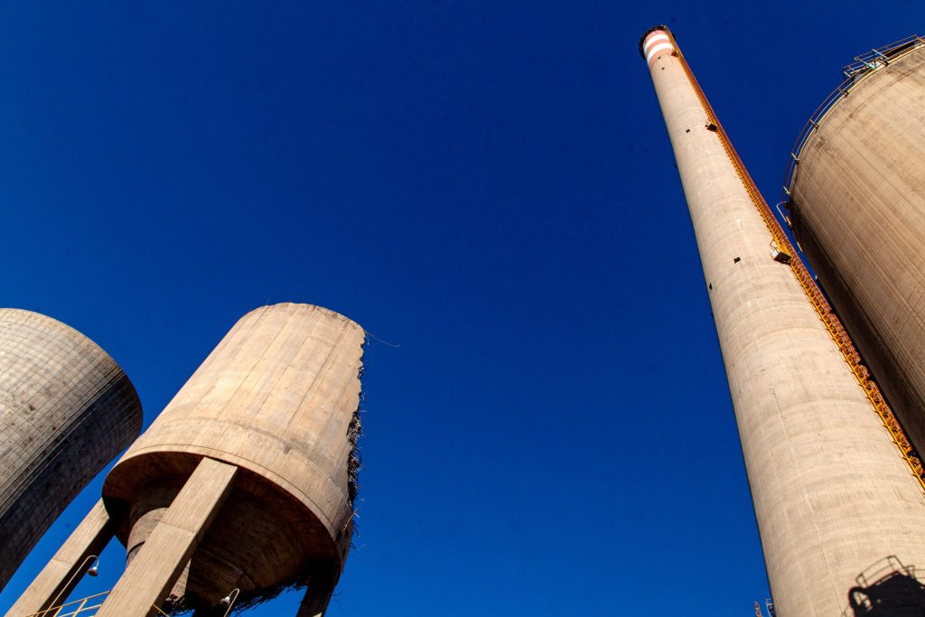 Desmantelamiento de la Central Térmica de La Robla. Naturgy. León 2022