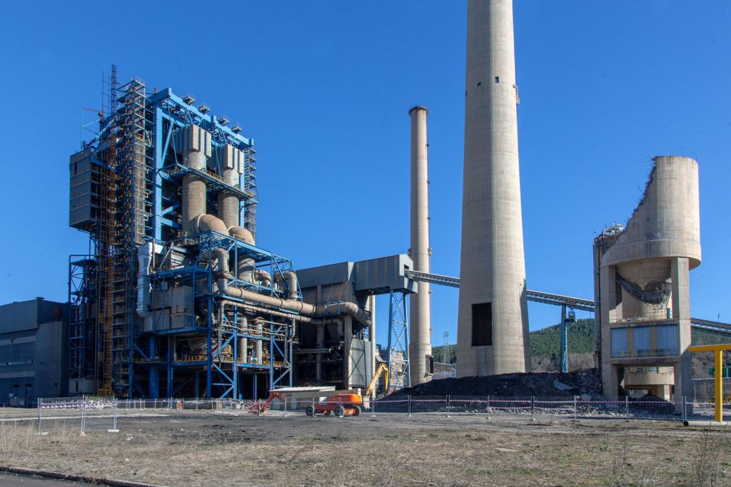 Desmantelamiento de la Central Térmica de La Robla. Naturgy. León 2022
