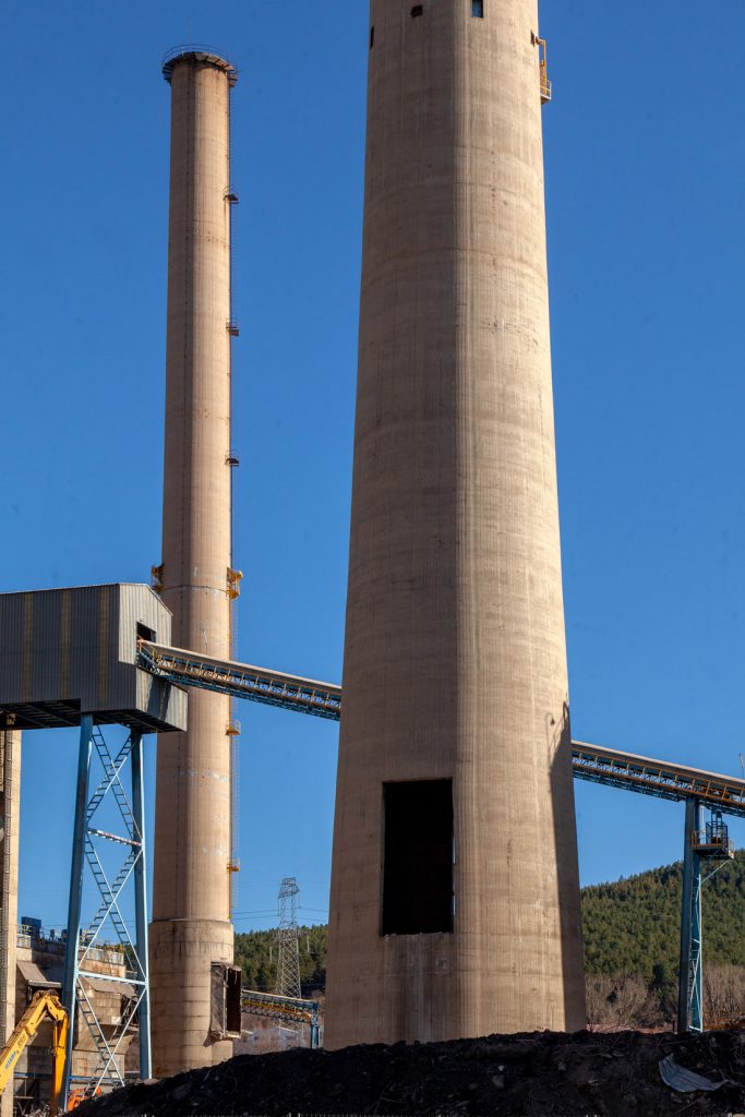 Desmantelamiento de la Central Térmica de La Robla. Naturgy. León 2022