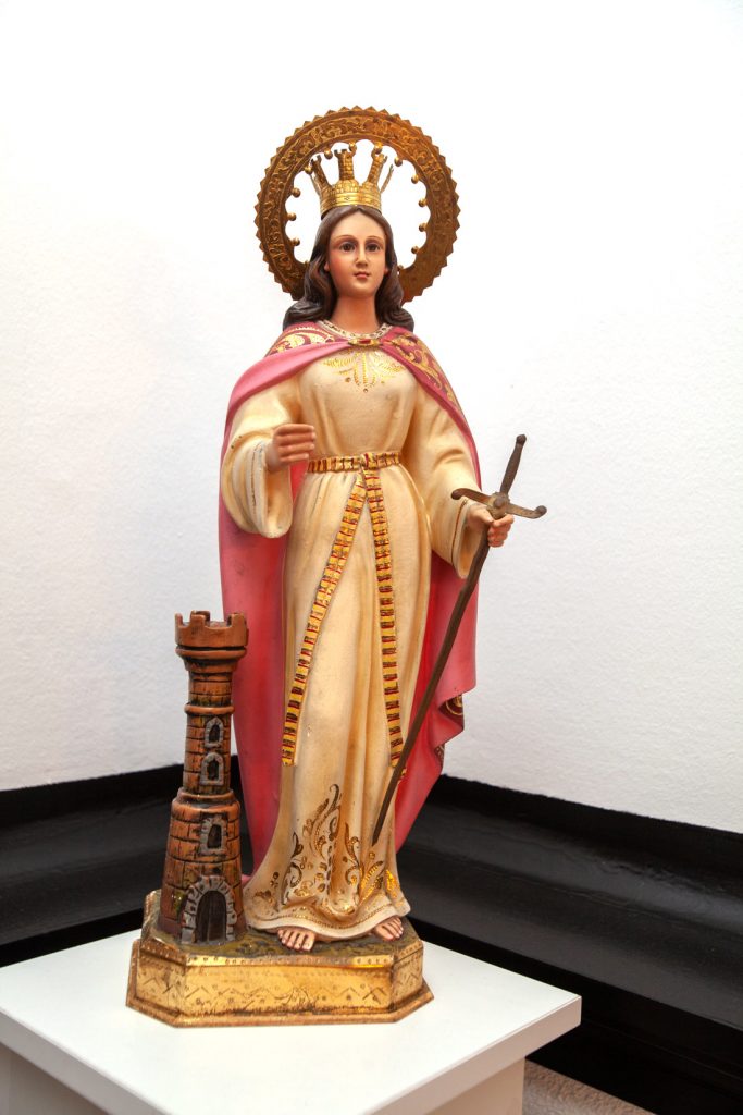 Imagen de Santa Bárbara. Museo Minero. Fundación Cultura Minera. Torre del Bierzo. León 2022