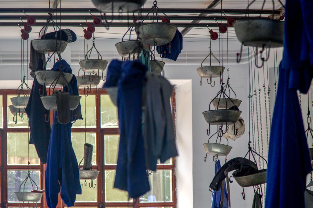 Casa de aseo del pozo San Luis. Ecomuseo del Valle del Samuño. Langreo. Asturias 2020