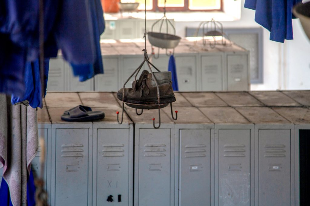 Casa de aseos del pozo San Luis. Ecomuseo del Valle del Samuño. Langreo. Asturias 2020