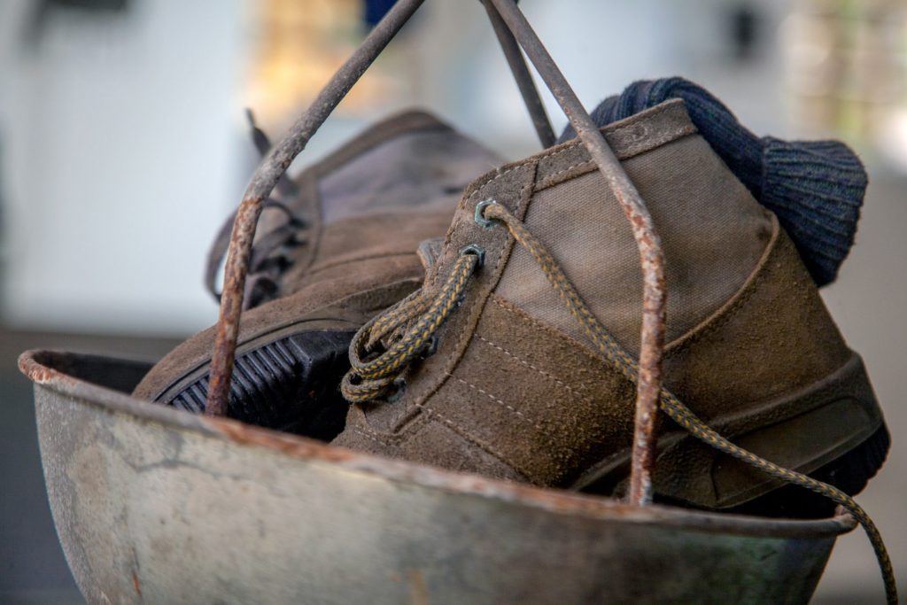 Casa de aseos del pozo San Luis. Ecomuseo del Valle del Samuño. Langreo. Asturias 2020