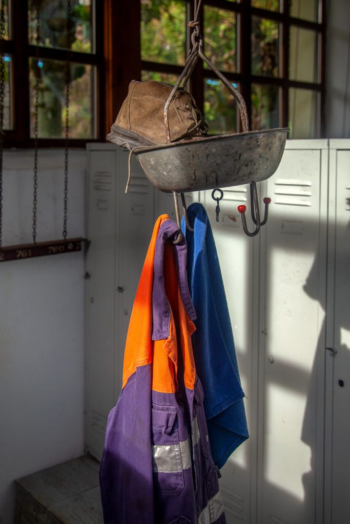 Casa de aseos del pozo San Luis. Ecomuseo del Valle del Samuño. Langreo. Asturias 2020