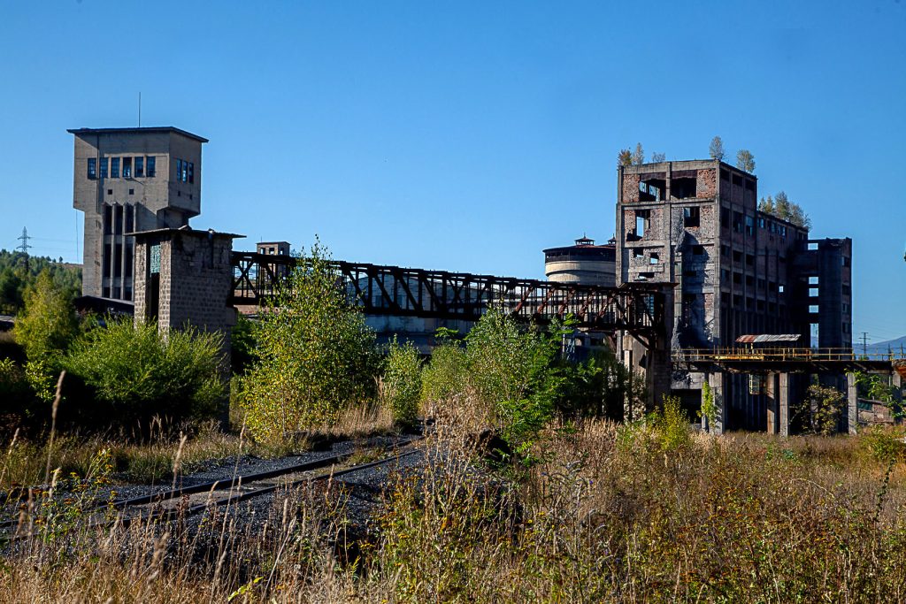 Antiguas instalaciones de la Mina Petrila. Petrila. Rumanía 2021