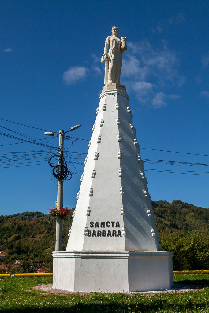 Monumento a Santa Bárbara. Petrosani. Rumanía 2021