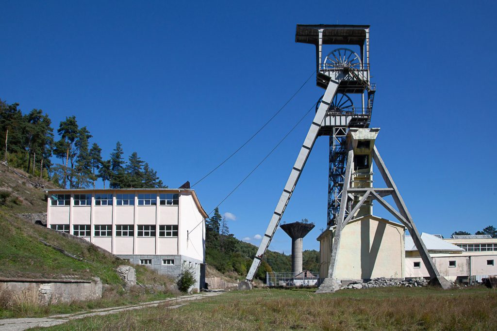 Instalaciones abandonadas de la Mina Aninoasa. Rumania 2021
