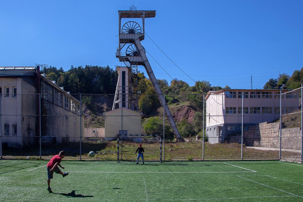 Instalaciones abandonadas de la Mina Aninoasa. Rumania 2021
