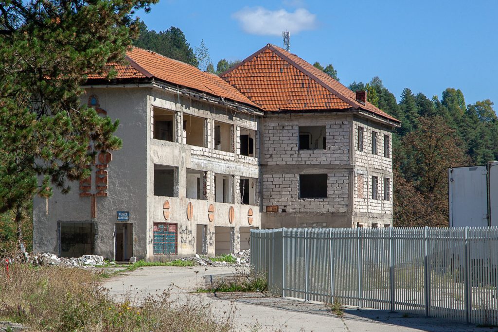 Instalaciones abandonadas de la Mina Aninoasa. Rumania 2021