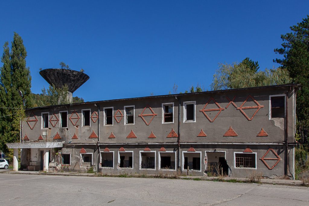 Instalaciones abandonadas de la Mina Aninoasa. Rumania 2021