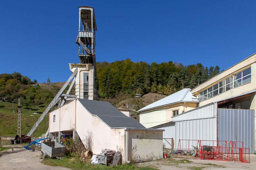 Instalaciones abandonadas de la Mina Aninoasa. Rumania 2021