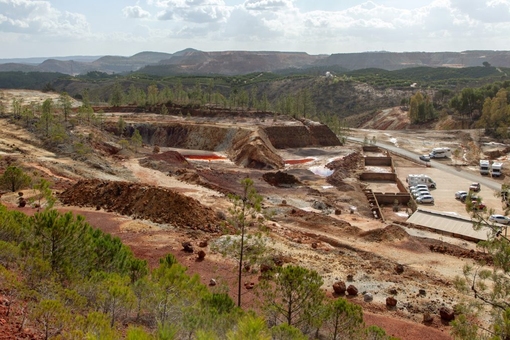 Antigua Mina Peña del Hierro. Parque minero de Riotinto. Nerva. Huelva 2022