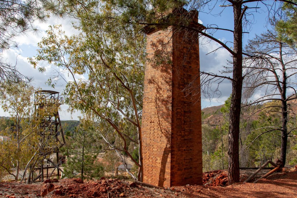 Antigua Mina Peña del Hierro. Parque minero de Riotinto. Nerva. Huelva 2022