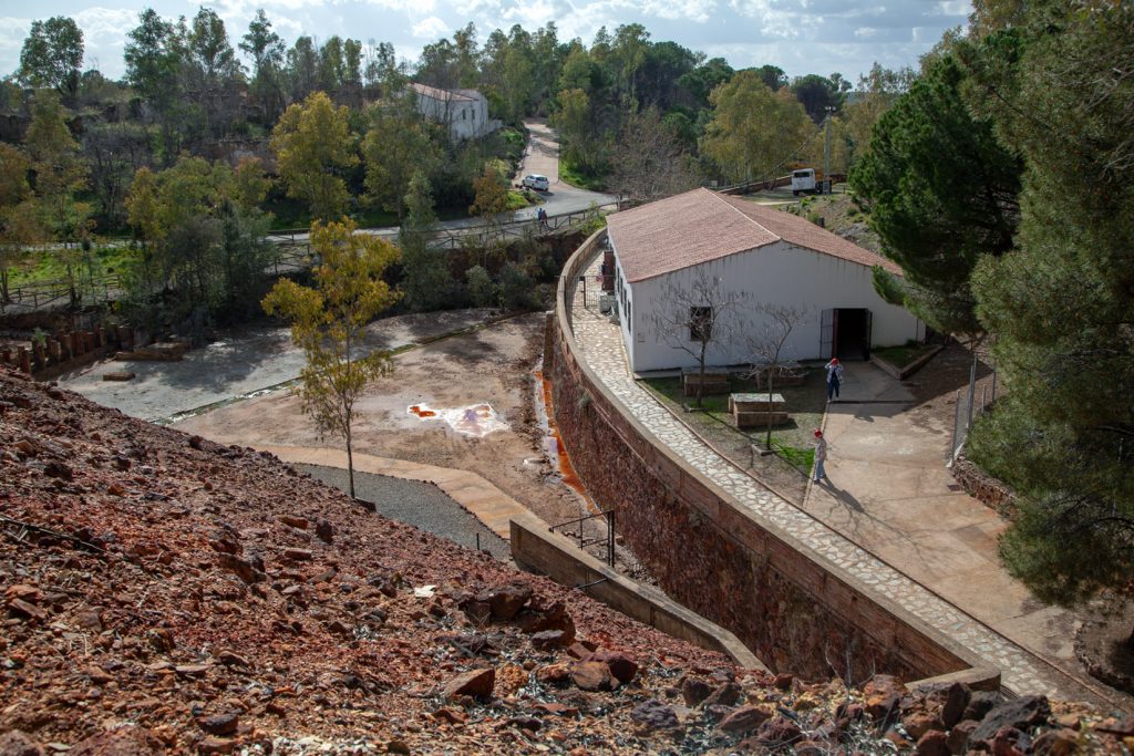 Antigua Mina Peña del Hierro. Parque minero de Riotinto. Nerva. Huelva 2022