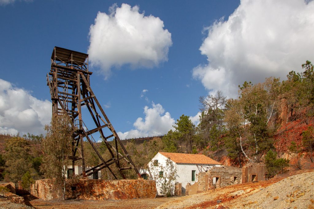 Antigua Mina Peña del Hierro. Parque minero de Riotinto. Nerva. Huelva 2022