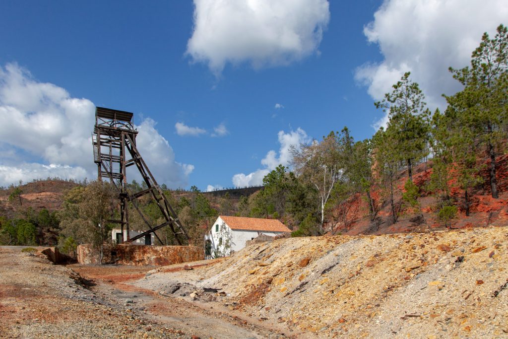 Antigua Mina Peña del Hierro. Parque minero de Riotinto. Nerva. Huelva 2022