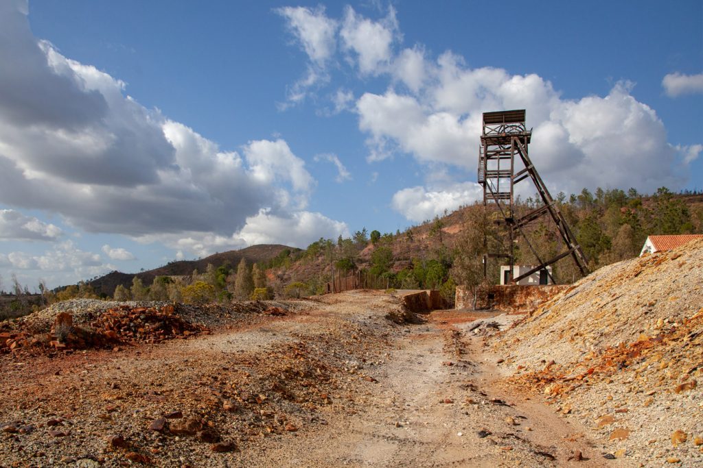 Antigua Mina Peña del Hierro. Parque minero de Riotinto. Nerva. Huelva 2022