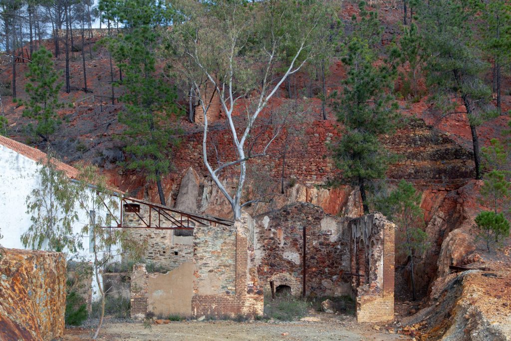 Antigua Mina Peña del Hierro. Parque minero de Riotinto. Nerva. Huelva 2022