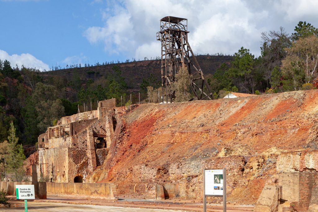 Antigua Mina Peña del Hierro. Parque minero de Riotinto. Nerva. Huelva 2022