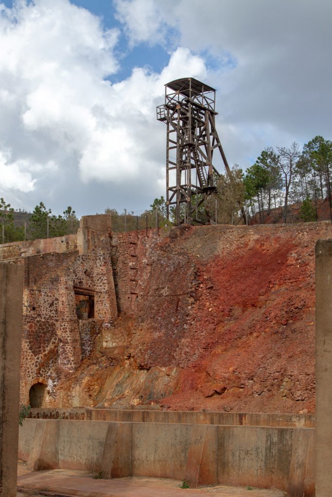 Antigua Mina Peña del Hierro. Parque minero de Riotinto. Nerva. Huelva 2022