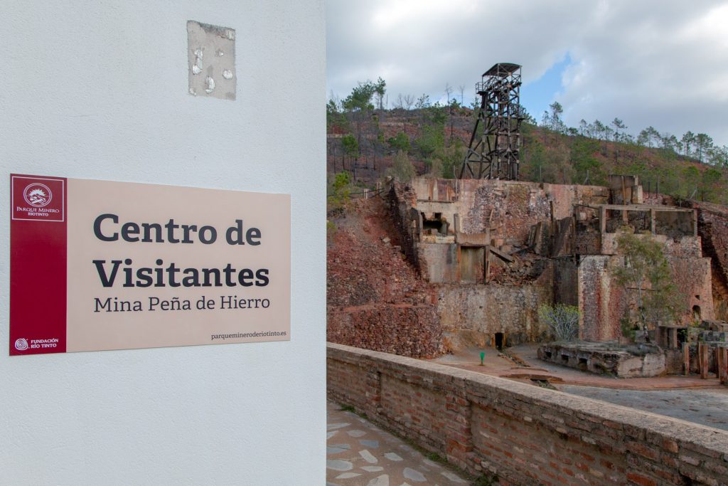 Antigua Mina Peña del Hierro. Parque minero de Riotinto. Nerva. Huelva 2022