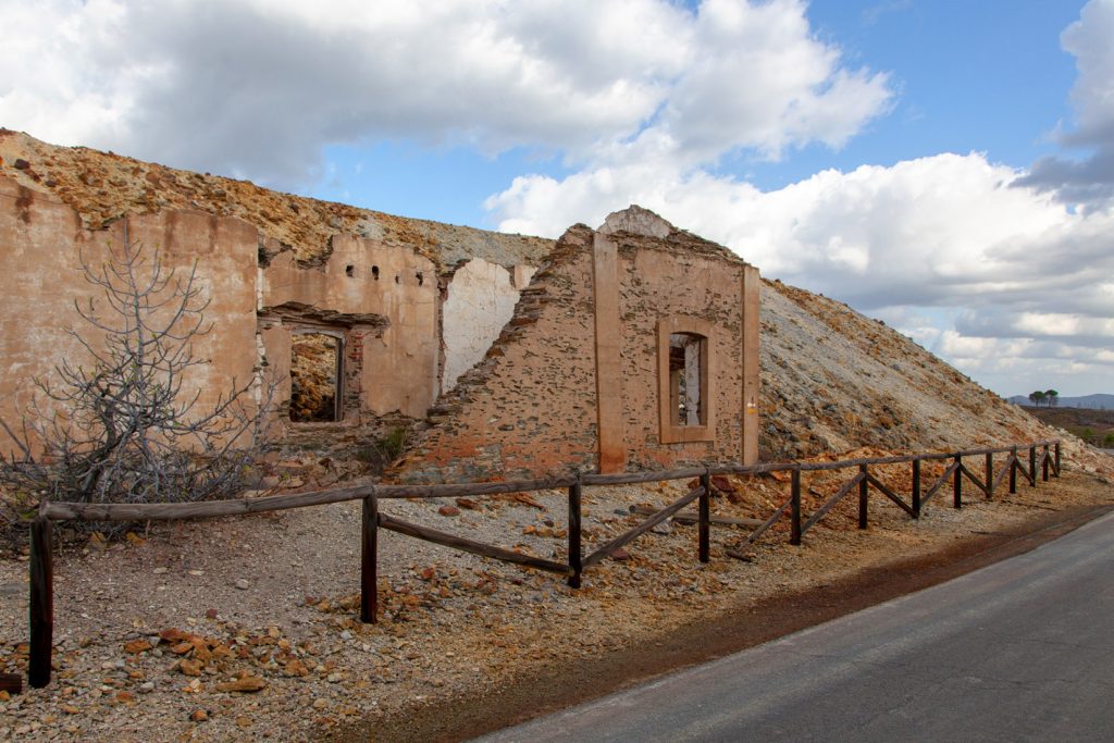 Antigua Mina Peña del Hierro. Parque minero de Riotinto. Nerva. Huelva 2022