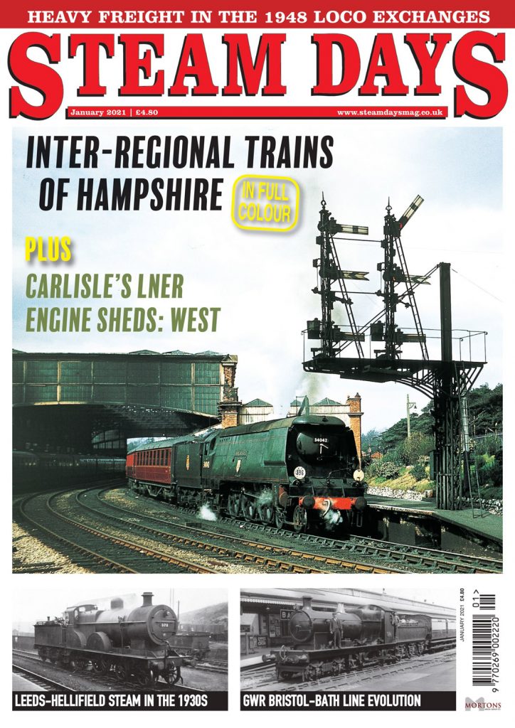 Portada de la revista Steam Days. Enero de 2021