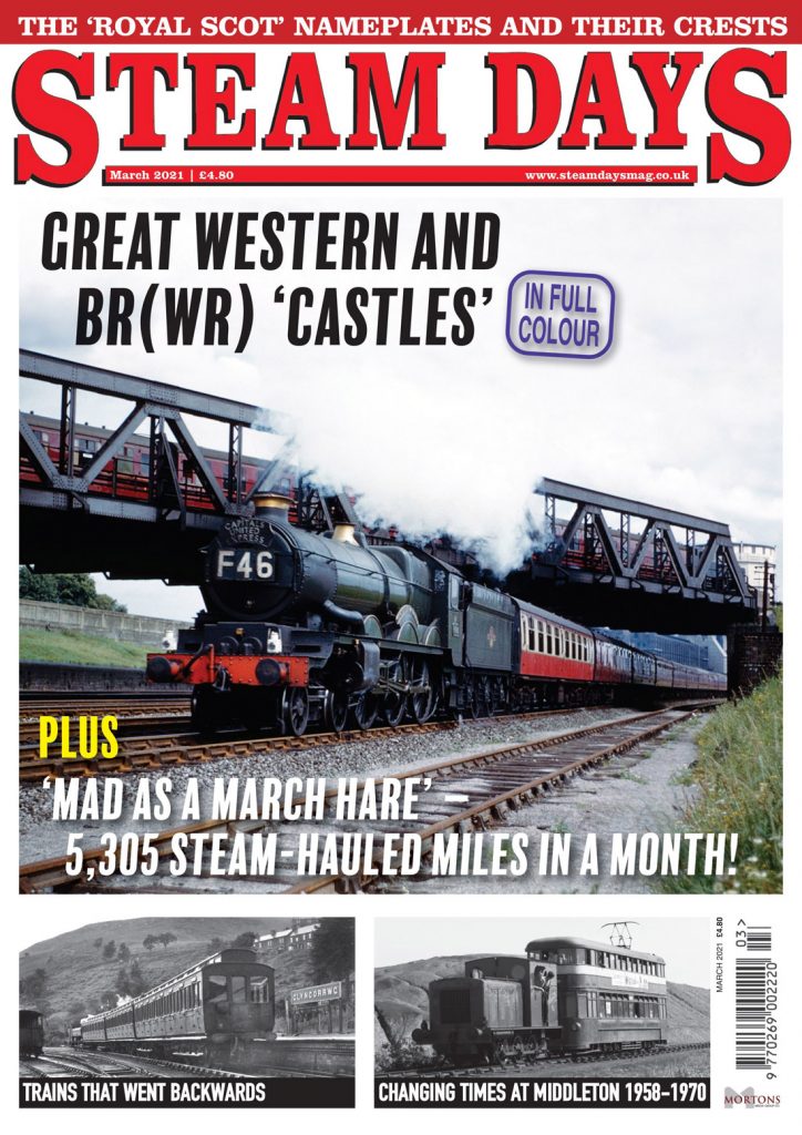 Portada de la revista Steam Days. Marzo de 2021