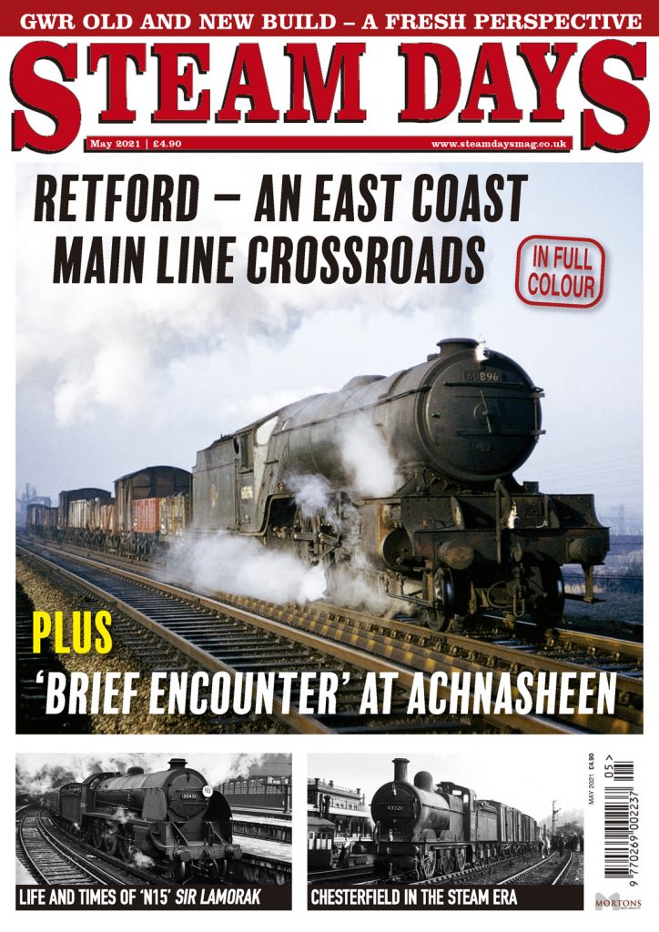 Portada de la revista Steam Days. Mayo de 2021