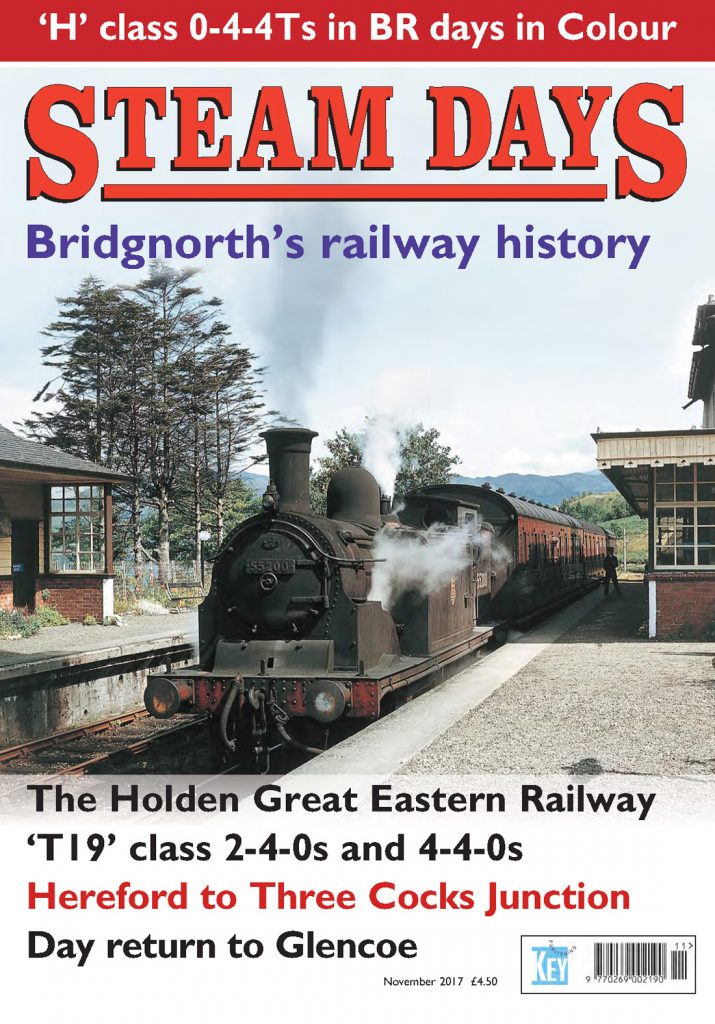 Portada de la revista Steam Days. Noviembre de 2017