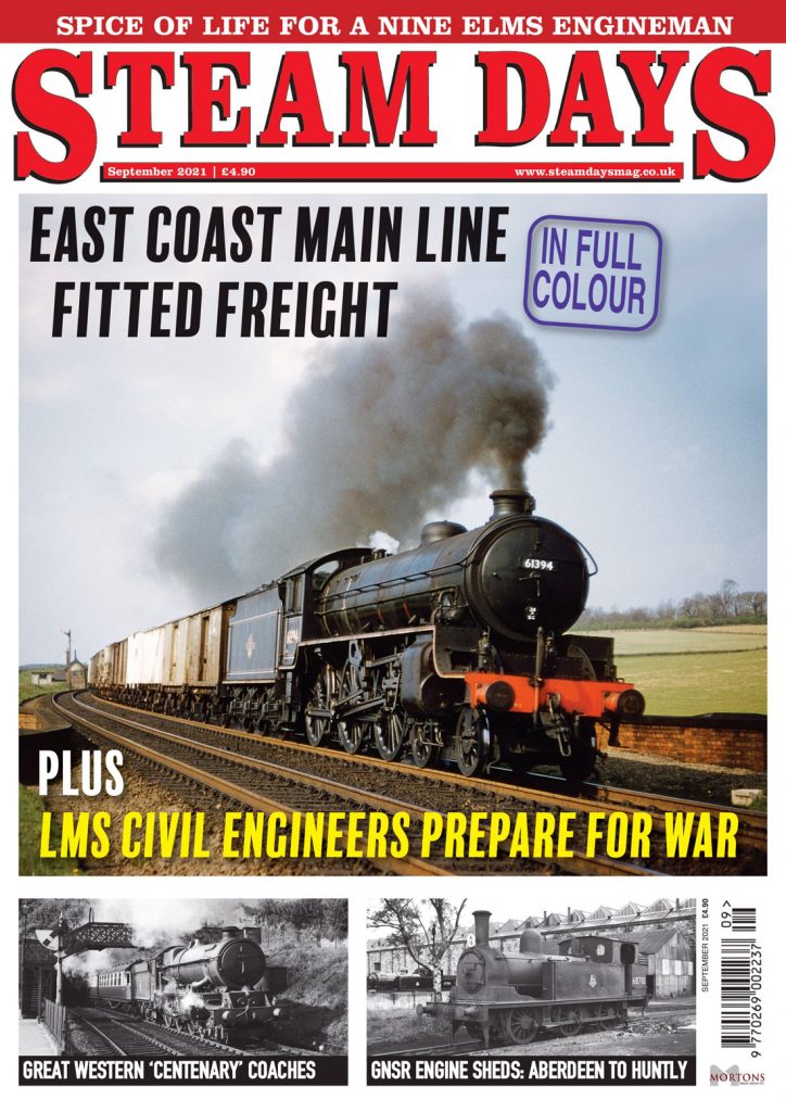 Portada de la revista Steam Days. Septiembre de 2021