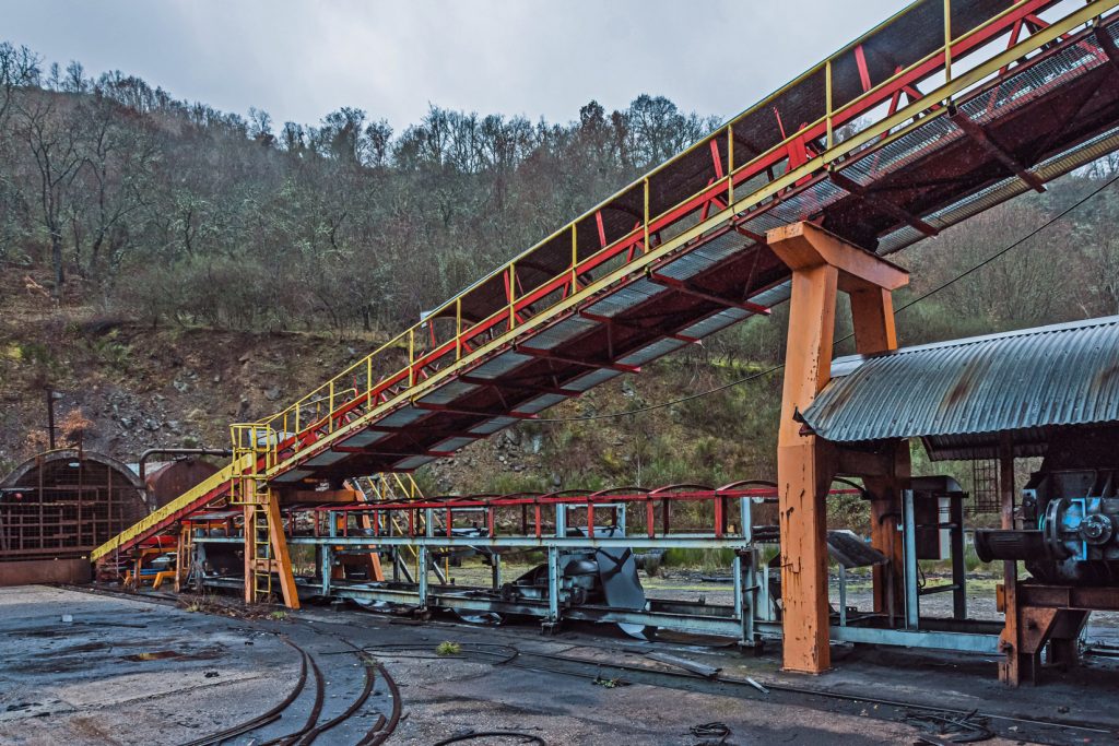 Mina de Santa Cruz de Montes. Pozo de Salgueiro, Pozo nuevo. Torre del Bierzo, León 2021