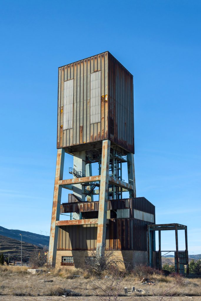 Pozo Pilar, sede del Centro Interpretativo Minero. Escucha, Teruel 2021