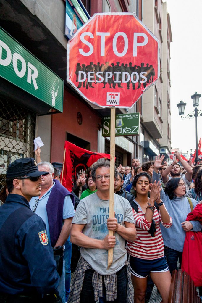 Huelga General. 29 de Marzo de 2012. Manifestacion en Oviedo. Asturias 2012