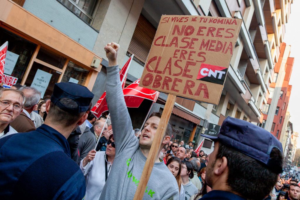 Huelga General. 29 de Marzo de 2012. Manifestacion en Oviedo. Asturias 2012