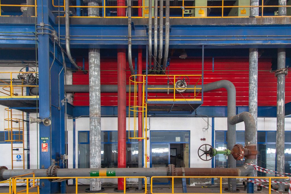 Desmantelamiento de la Central Térmica de La Robla. Naturgy. León 2022