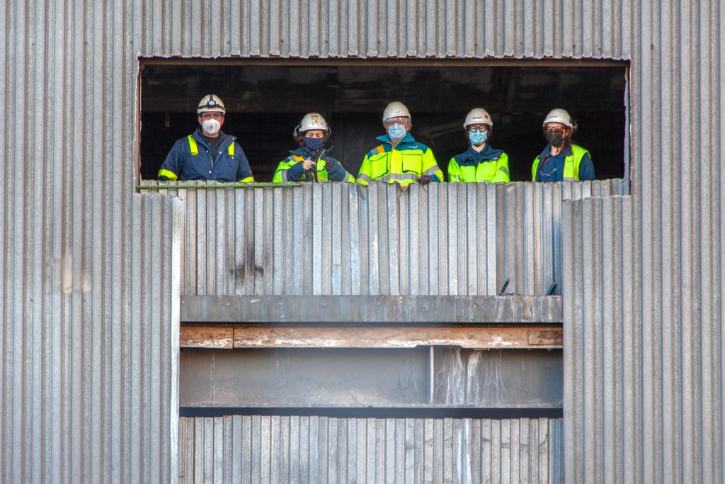 Desmantelamiento de la Central Térmica de La Robla. Naturgy. León 2022