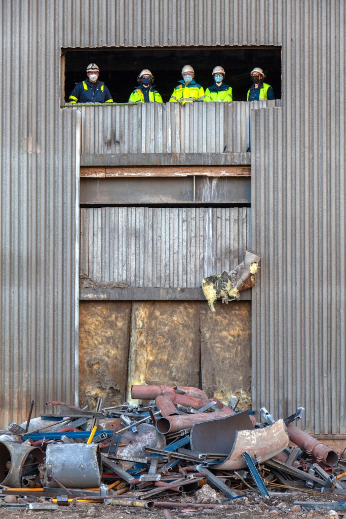 Desmantelamiento de la Central Térmica de La Robla. Naturgy. León 2022