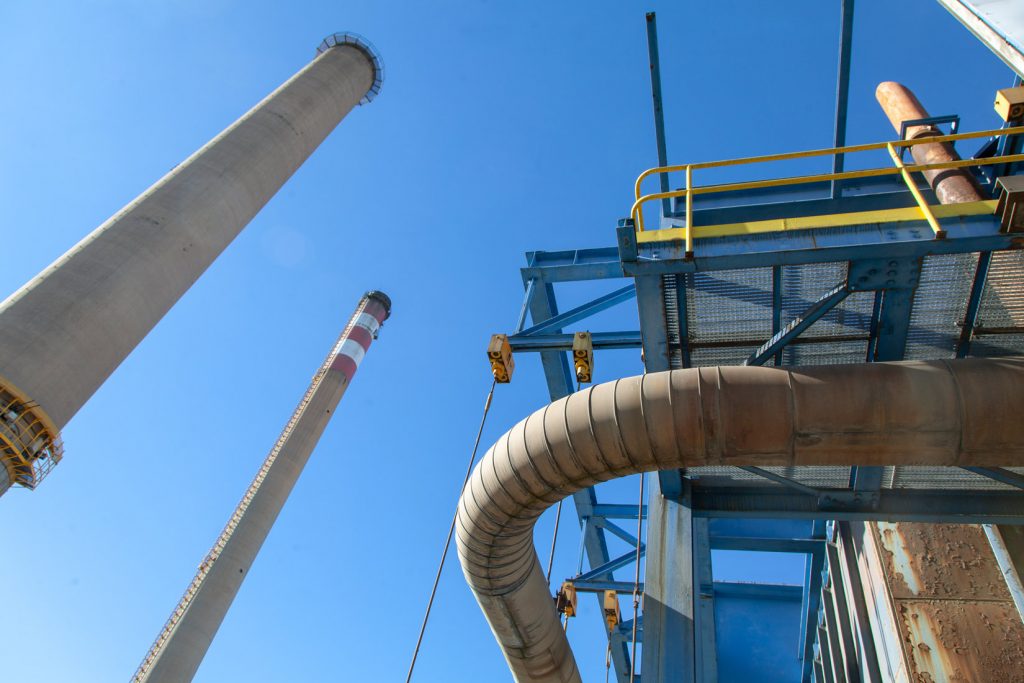 Desmantelamiento de la Central Térmica de La Robla. Naturgy. León 2022