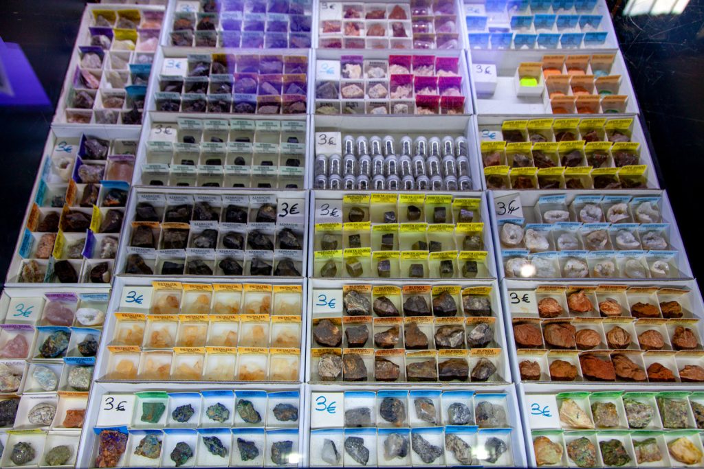 Minerales. Museo Minero Ernest Lluch. Minas de Riotinto. Huelva 2022