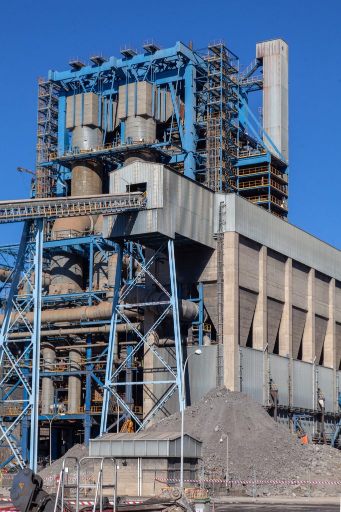 Desmantelamiento de la Central Térmica de La Robla. Naturgy. León 2022
