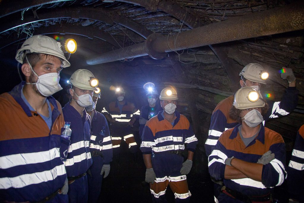 Visita Turística al Pozo Sotón. Minero por un día. S.M.R.A. Asturias 2021