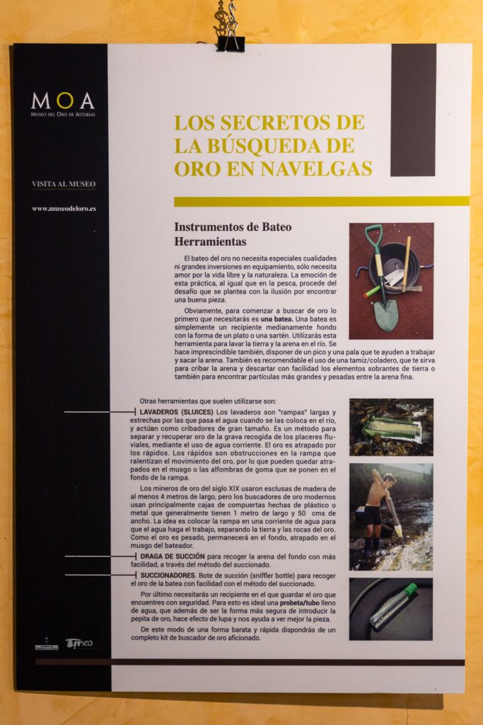 Museo del Oro de Asturias. Navelgas. Tineo 2022