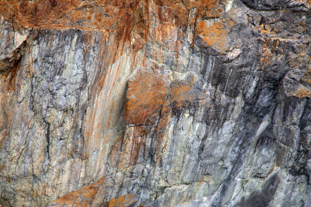 Antigua corta a cielo abierto de la mina Peña del Hierro. Parque Minero de Riotinto. Nerva. Huelva 2022
